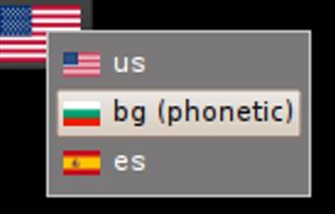 xfce4-xkb-plugin screenshot 1