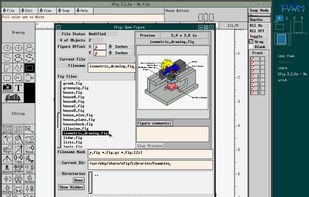 Opening a sample drawing