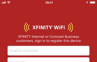 Xfinity WiFi Hotspots screenshot 1