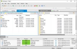 Xftp screenshot 3