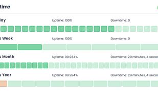 Uptime check details