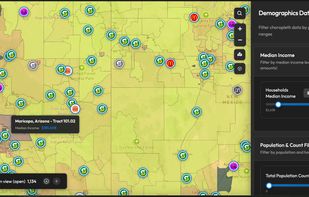 Demographics data on xMap