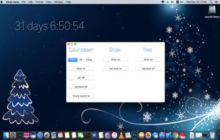 Xmas snow screenshot 1