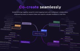 Xmind AI brings together powerful mind mapping tools with multiplayer collaboration, empowering teams to explore ideas and capture valuable feedback in real time.