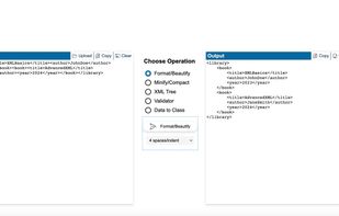 XML Formatter Online screenshot 1