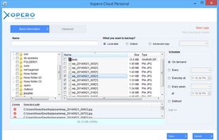 Xopero Cloud Personal screenshot 2