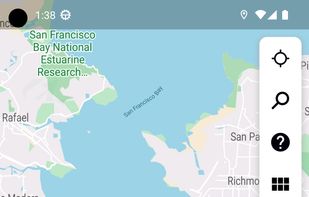 The red dots on the map are geo-tagged video locations.  Tapping a red dot will show a preview pill of the video.  Tapping the preview will play the video.