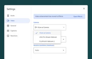 XSplit VCam screenshot 2