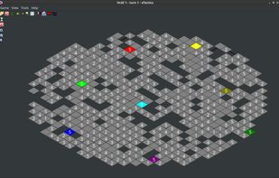 Isometric circular map