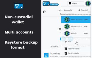TON wallet blockchain non-custodial wallet