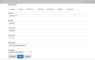 Xtralogic RDP Client screenshot 2