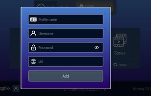 Xtream IPTV Player screenshot 1