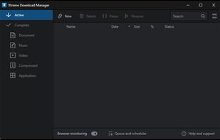 New interface with v8.0