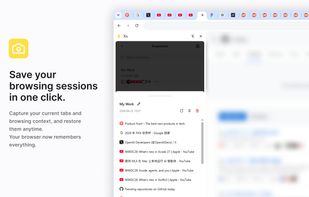 Save and restore browsing sessions and snapshots.