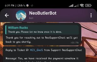 User's interface for chat