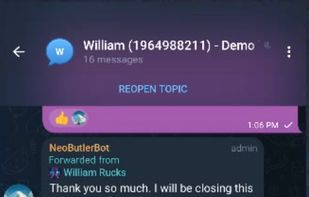 Administrative interface for chat - II