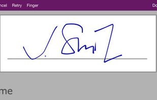 xyzmo Signature Capture screenshot 2
