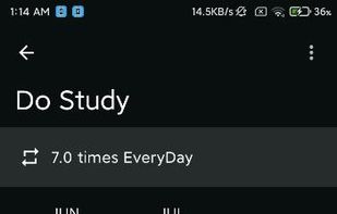 YA Habit Tracker screenshot 2