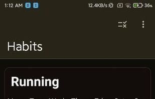 YA Habit Tracker screenshot 1