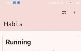 YA Habit Tracker screenshot 1