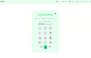Easy-to-use dialer