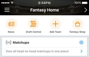 Yahoo Fantasy Sports screenshot 1