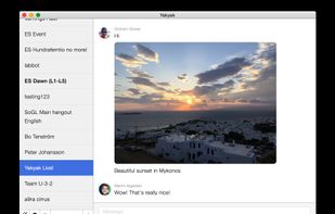YakYak screenshot 1