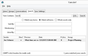 Yamster! screenshot 1