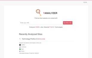 Yanalyzer screenshot 1