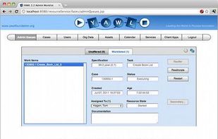 YAWL BPM screenshot 2