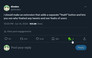 Yeah! for Twitter screenshot 1