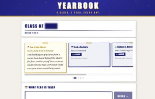 Yearbook screenshot 1