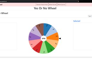 Yes Or No Wheel screenshot 1