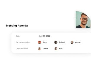 video call and collaborative note editing.
