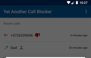 Yet Another Call Blocker screenshot 1