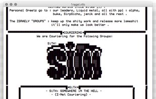 Yet Another NFO Viewer screenshot 1