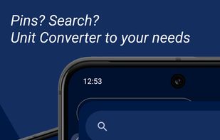 Pins? Search?
Unit Converter to yours need