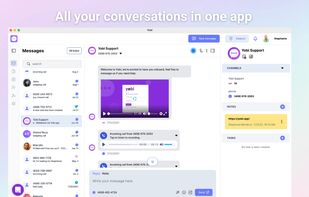 All your conversations in one place, across all your platforms!