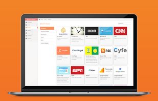 Yodeck default widget selection