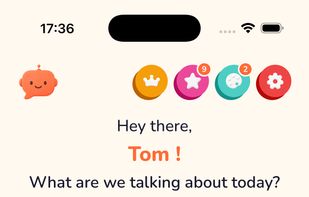 Home screen