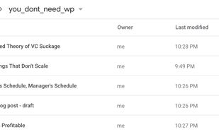 You Don't Need WordPress screenshot 1