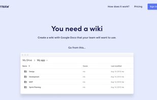 You Need A Wiki screenshot 1