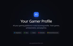 Your Gamer Profile screenshot 1