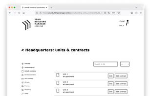 A detailed view of the layout, focussing on the ease-of-use of this app.
