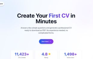 YourFirstCV screenshot 1