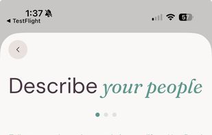 Just talk or type — YourPond turns "my sister moved to Austin" into a real contact.