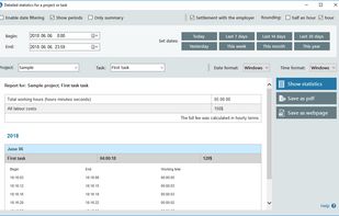 Statistics, reports #2