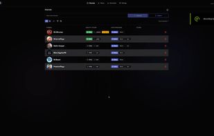 Subscribed channels