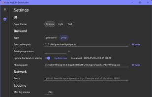 Cube YouTube Downloader (youtube-dl-wpf) screenshot 1