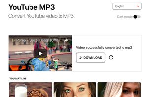 youtube-mp3.io screenshot 2
